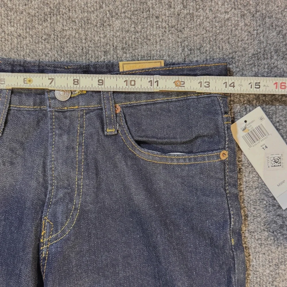 Polo Ralph Lauren Hampton Straight Jeans Kids 14‎ Blue Dark Wash Preppy Classic